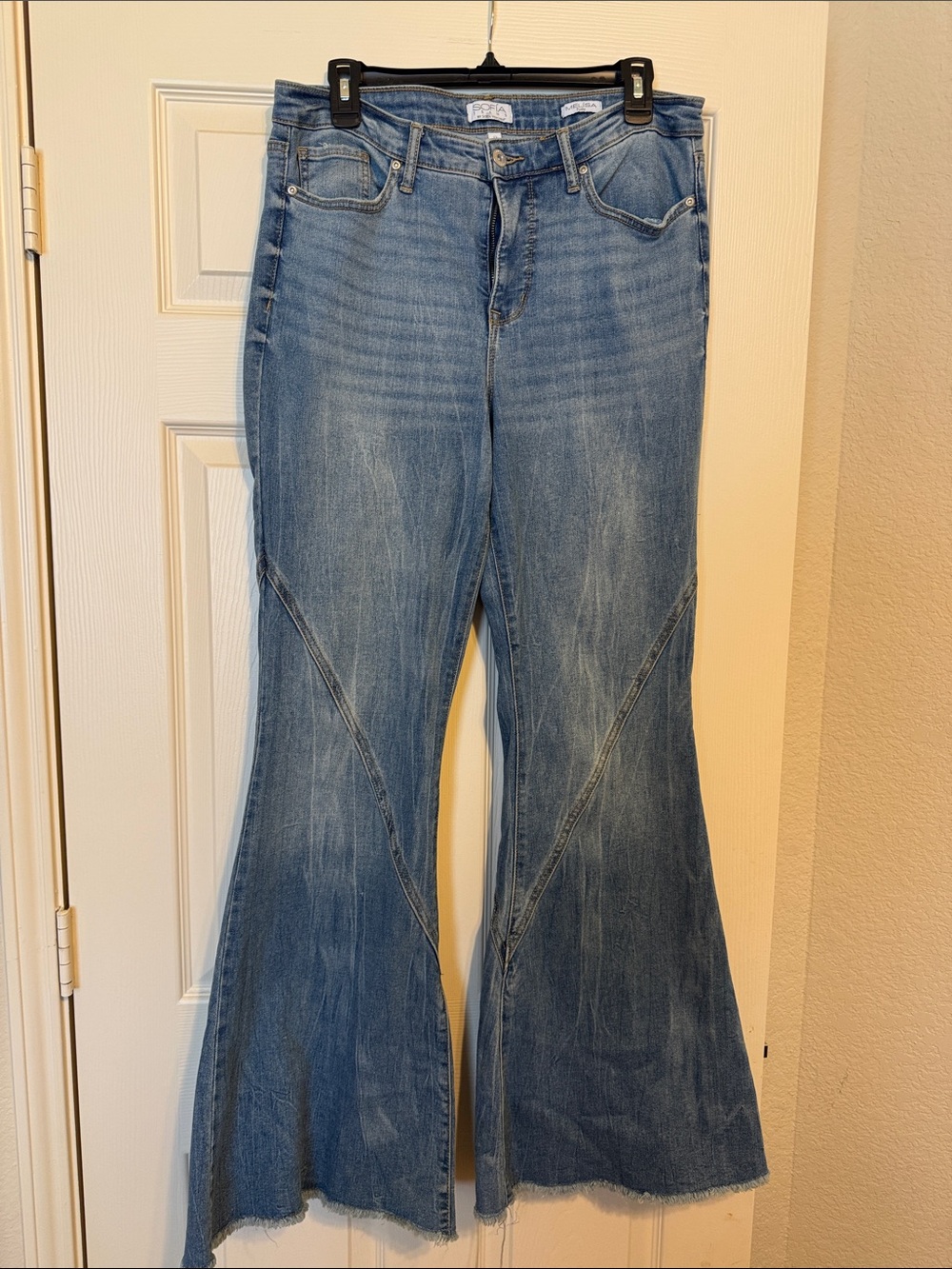 SOFIA by sofia vergara Light Blue Flare Jeans